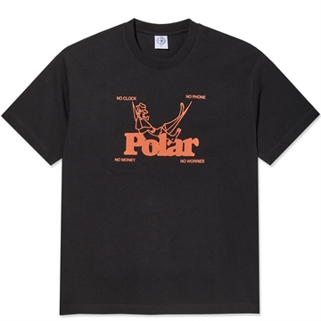 Polar Skate Co Tee No Worries Black